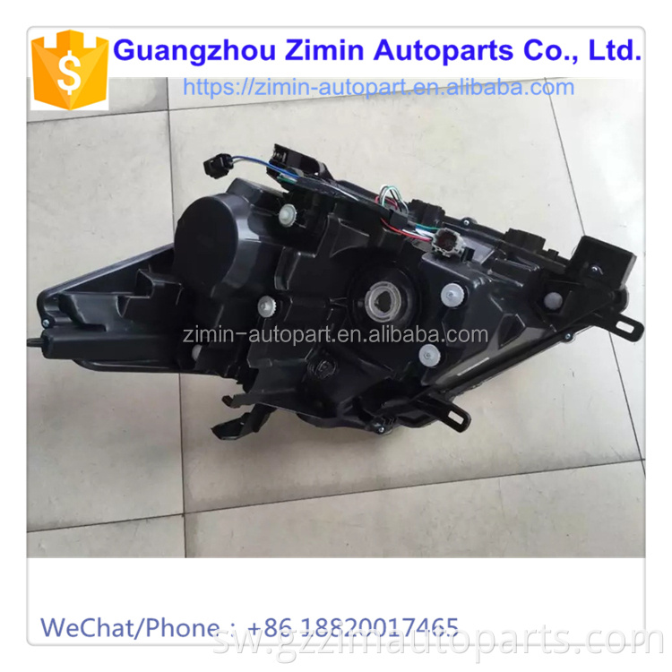 taa ya juu ya gari la plastiki la taa ya mbele taa ya taa ya mbele ya taa ya ni ssan y62 2012